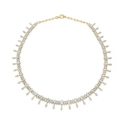 Flash Sale ATLAS MARQUISE DIAMOND CHOKER Chokers