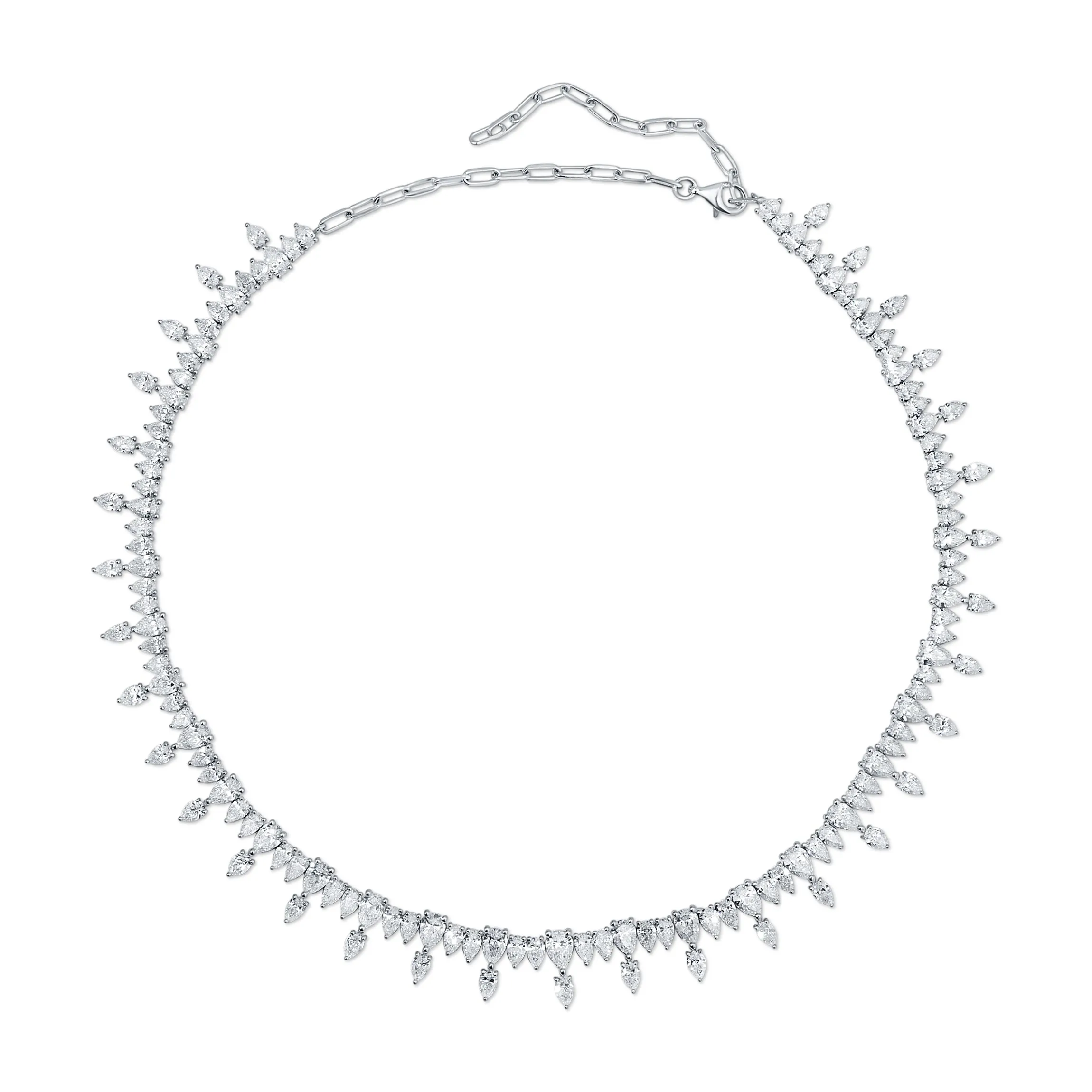 Store ATLAS PEAR DIAMOND CHOKER Chokers