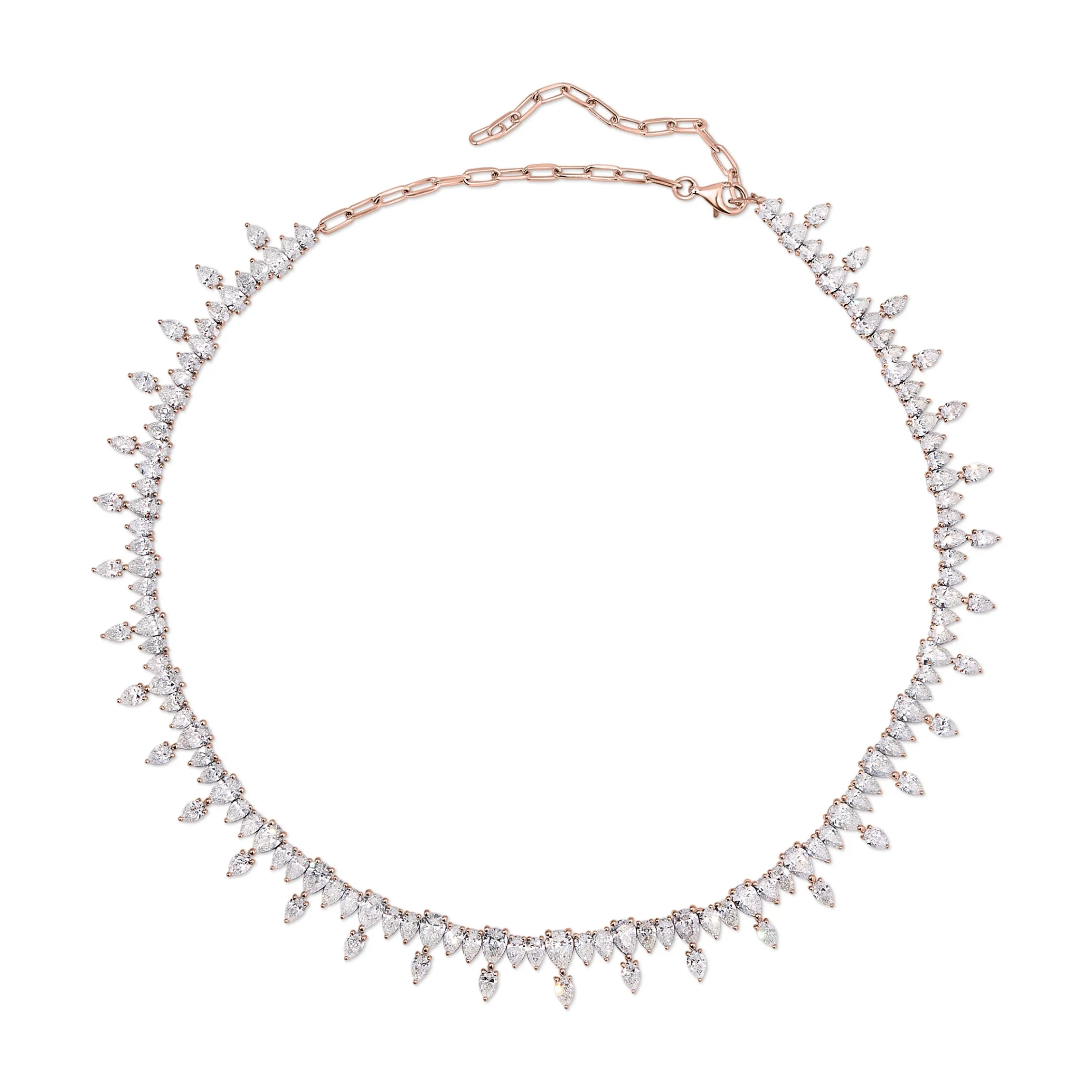 Store ATLAS PEAR DIAMOND CHOKER Chokers
