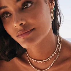Store ATLAS PEAR DIAMOND CHOKER Chokers