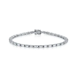 Discount BAGUETTE DIAMOND BRACELET Diamond Link