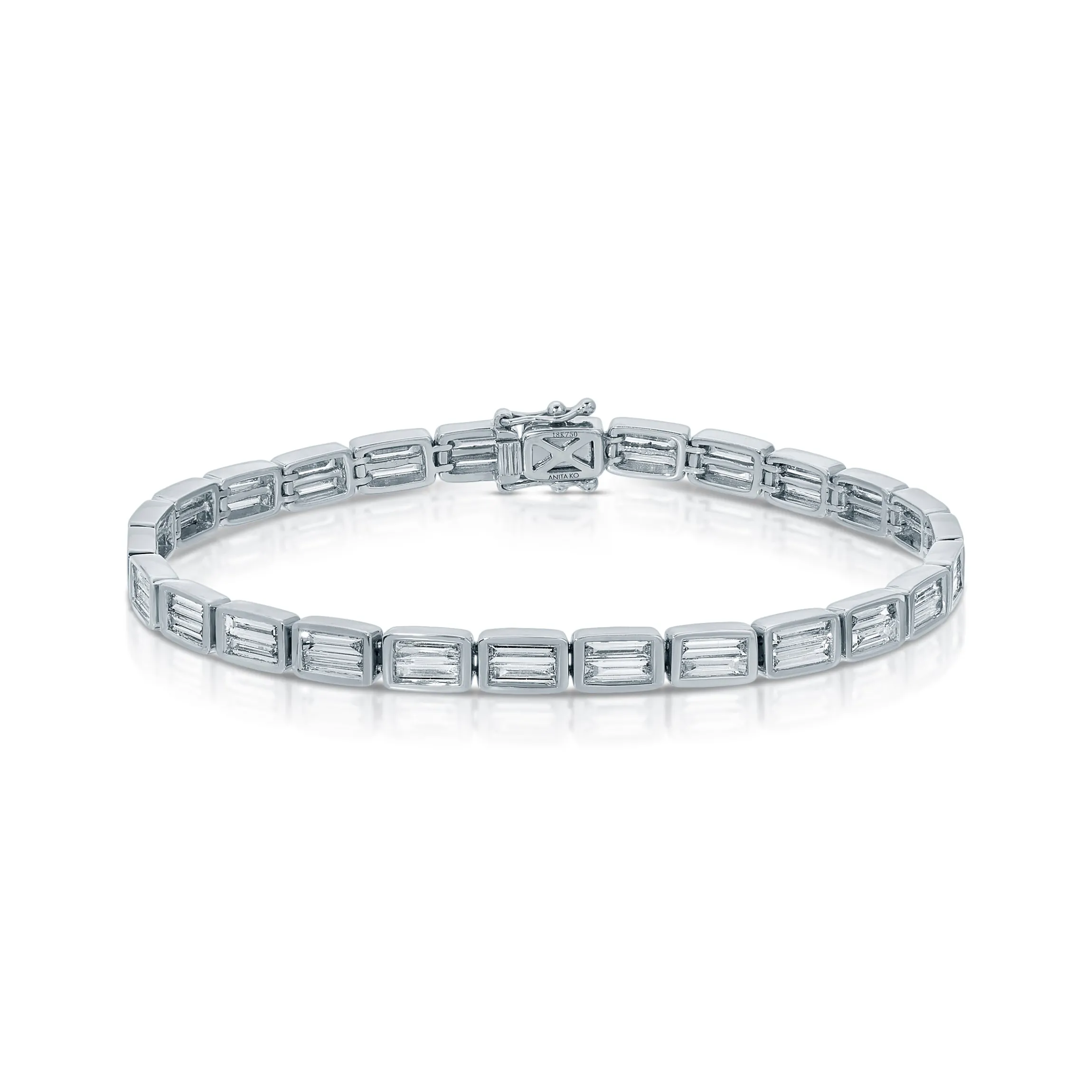 Outlet BAGUETTE DIAMOND BUNNY BRACELET Diamond Link