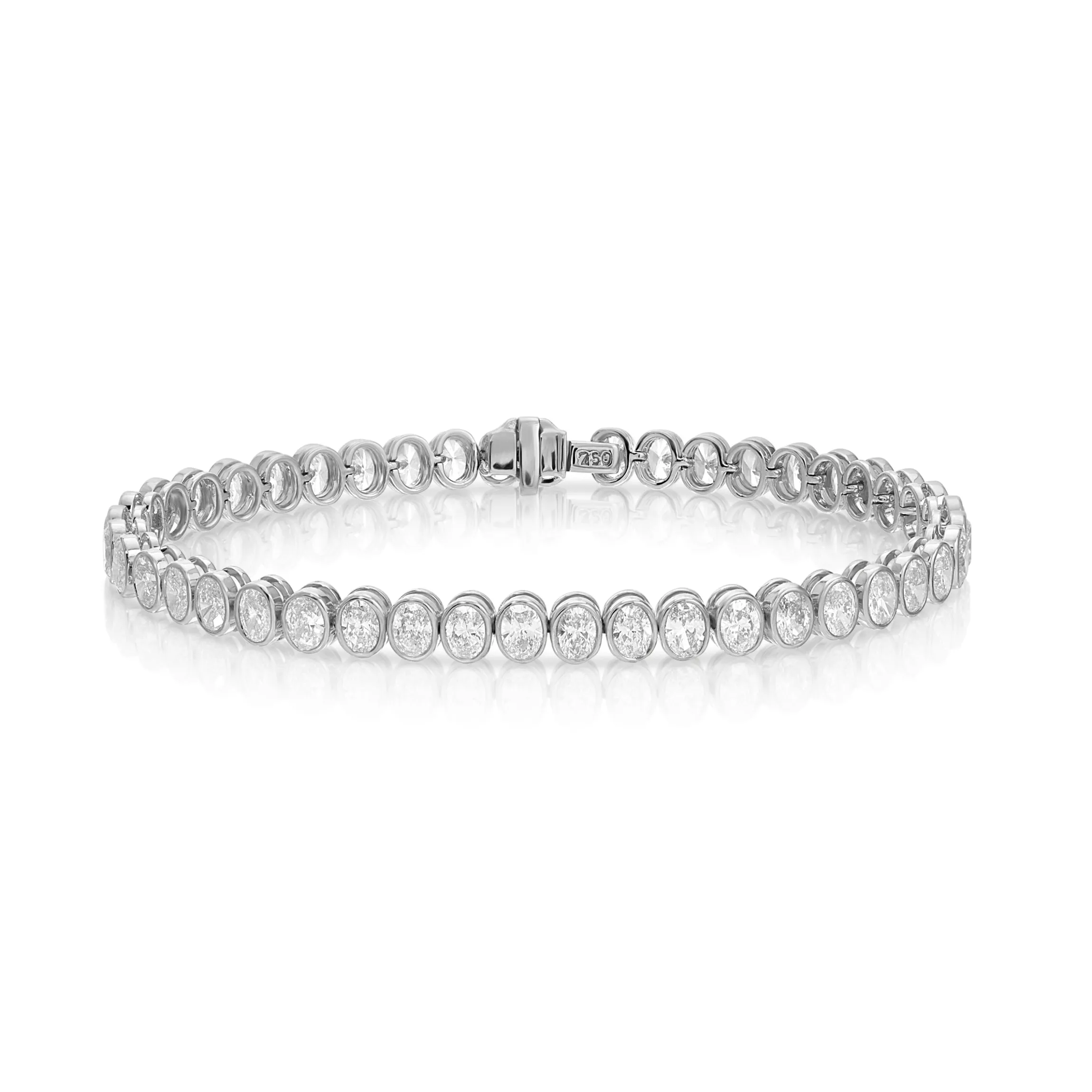 Flash Sale BEZEL OVAL DIAMOND BRACELET Diamond Link