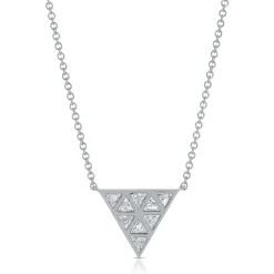 Best BEZELED TRILLION PENDANT Pendants