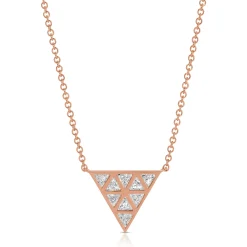 Best BEZELED TRILLION PENDANT Pendants