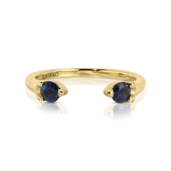 Cheap BLUE SAPPHIRE ORBIT RING Stacking|Orbit