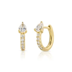 Outlet BOBBI HUGGIES WITH PEAR DIAMONDS Huggies
