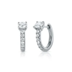 Best Sale BOBBI HUGGIES WITH ROUND DIAMONDS Huggies