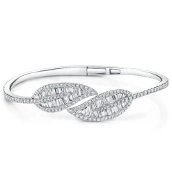 Best CLASSIC DIAMOND LEAF BRACELET Leaf