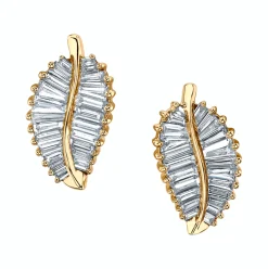 Best Sale CLASSIC PALM LEAF STUDS Leaf