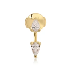 Outlet CLASSIC PEAR DIAMOND ORBIT EARRING Orbit