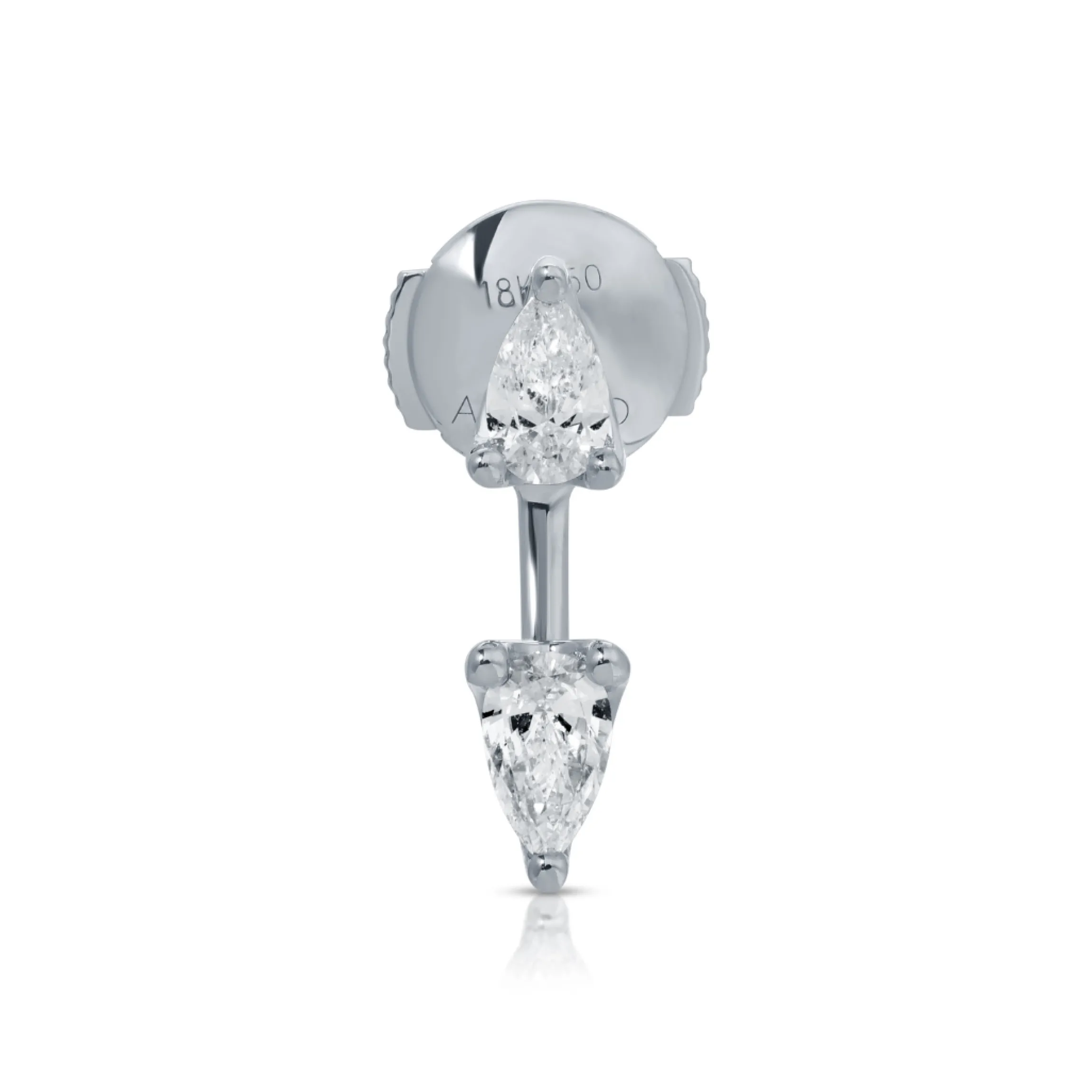 Outlet CLASSIC PEAR DIAMOND ORBIT EARRING Orbit