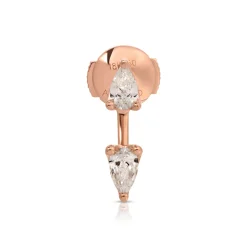Outlet CLASSIC PEAR DIAMOND ORBIT EARRING Orbit