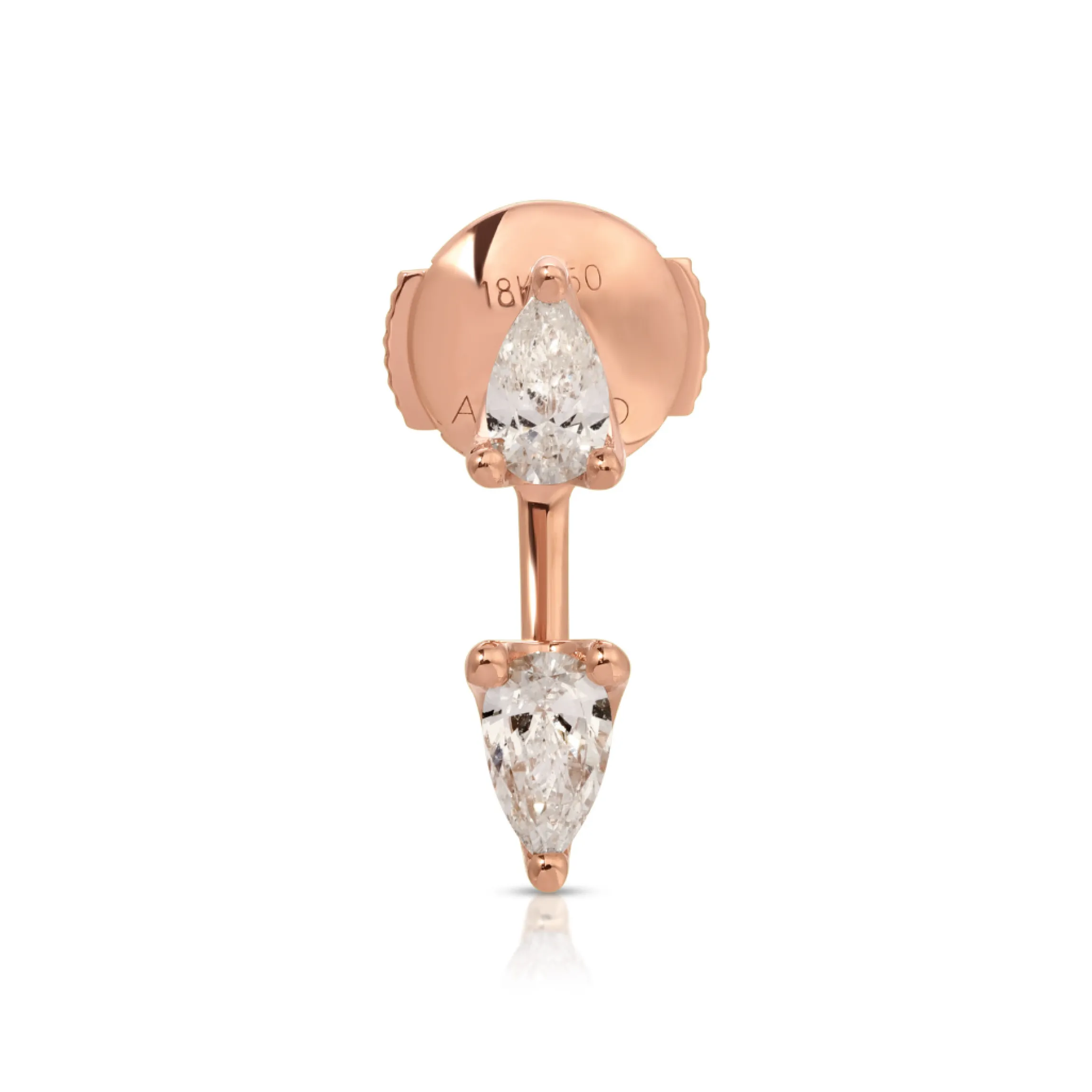 Outlet CLASSIC PEAR DIAMOND ORBIT EARRING Orbit