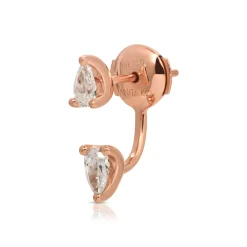 Outlet CLASSIC PEAR DIAMOND ORBIT EARRING Orbit