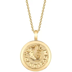 New CLASSIC ZODIAC COIN PENDANT Pendants|Zodiac Coins