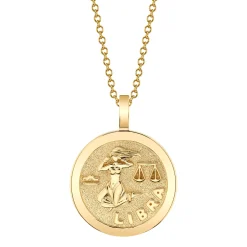 New CLASSIC ZODIAC COIN PENDANT Pendants|Zodiac Coins