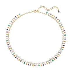 Store DIAMOND AND FINE GEMSTONE SHAKER CHOKER Chokers