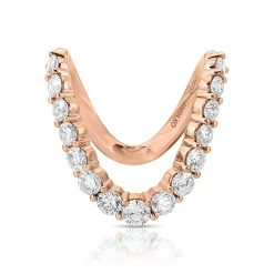 Best Sale DIAMOND CURVED RING Stacking