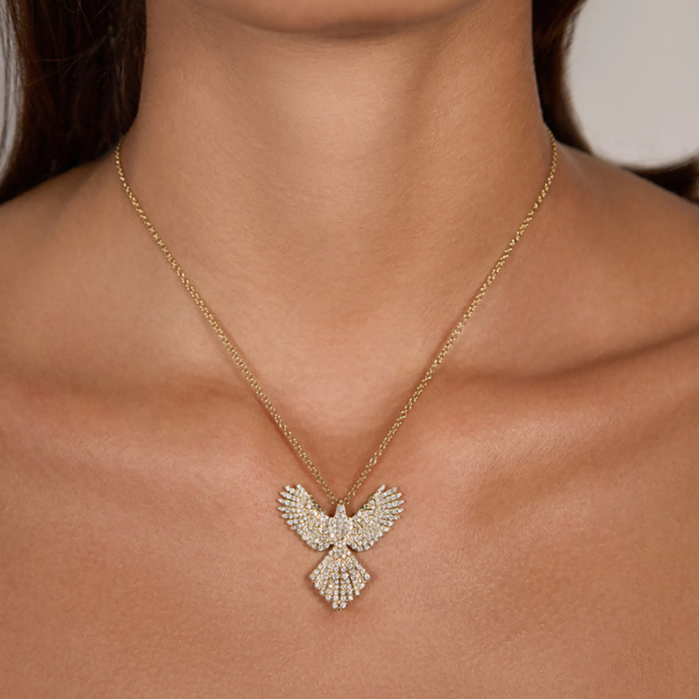 Shop DIAMOND EAGLE PENDANT Pendants