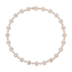 Cheap DIAMOND FLORA CHOKER Chokers