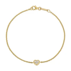 Outlet DIAMOND HEART CHAIN BRACELET Chain Link