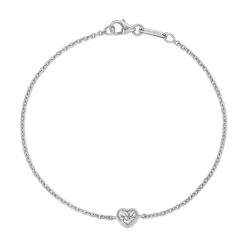 Outlet DIAMOND HEART CHAIN BRACELET Chain Link