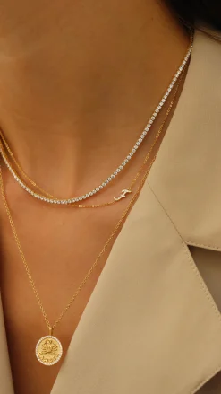 Cheap DIAMOND HEPBURN CHOKER 16 Chokers