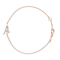 Flash Sale DIAMOND INITIAL BRACELET Diamond Initial