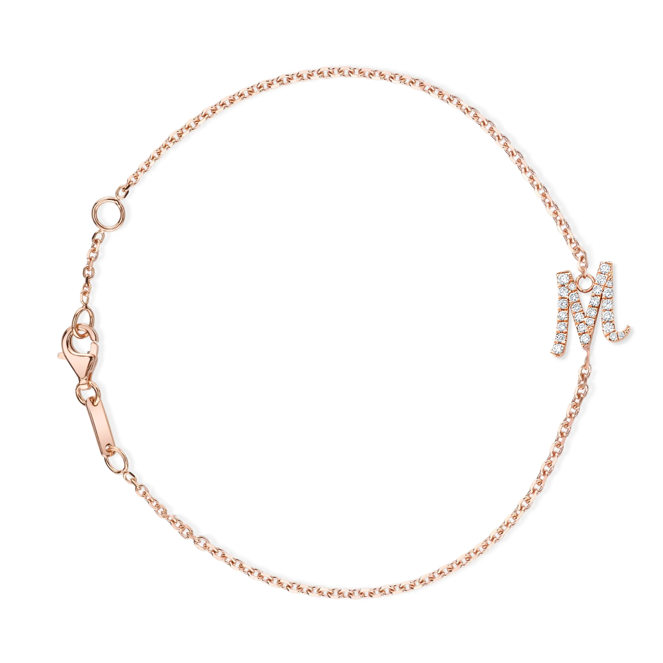 Flash Sale DIAMOND INITIAL BRACELET Diamond Initial