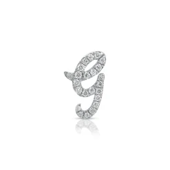 Fashion DIAMOND INITIAL STUD Diamond Initial