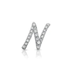Fashion DIAMOND INITIAL STUD Diamond Initial