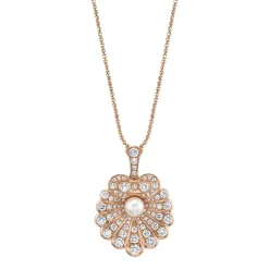 Hot DIAMOND OYSTER AND PEARL NECKLACE Pendants