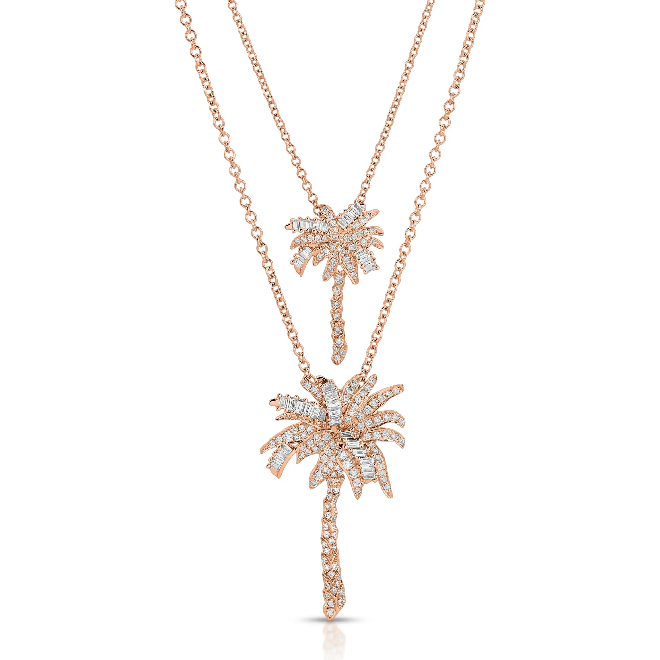 Discount DIAMOND PALM TREE PENDANT Pendants