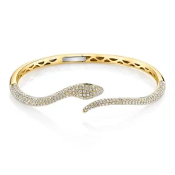 Flash Sale DIAMOND SNAKE CUFF Cuffs