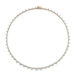 Cheap DIAMOND TRIANGLE ETERNITY CHOKER Chokers