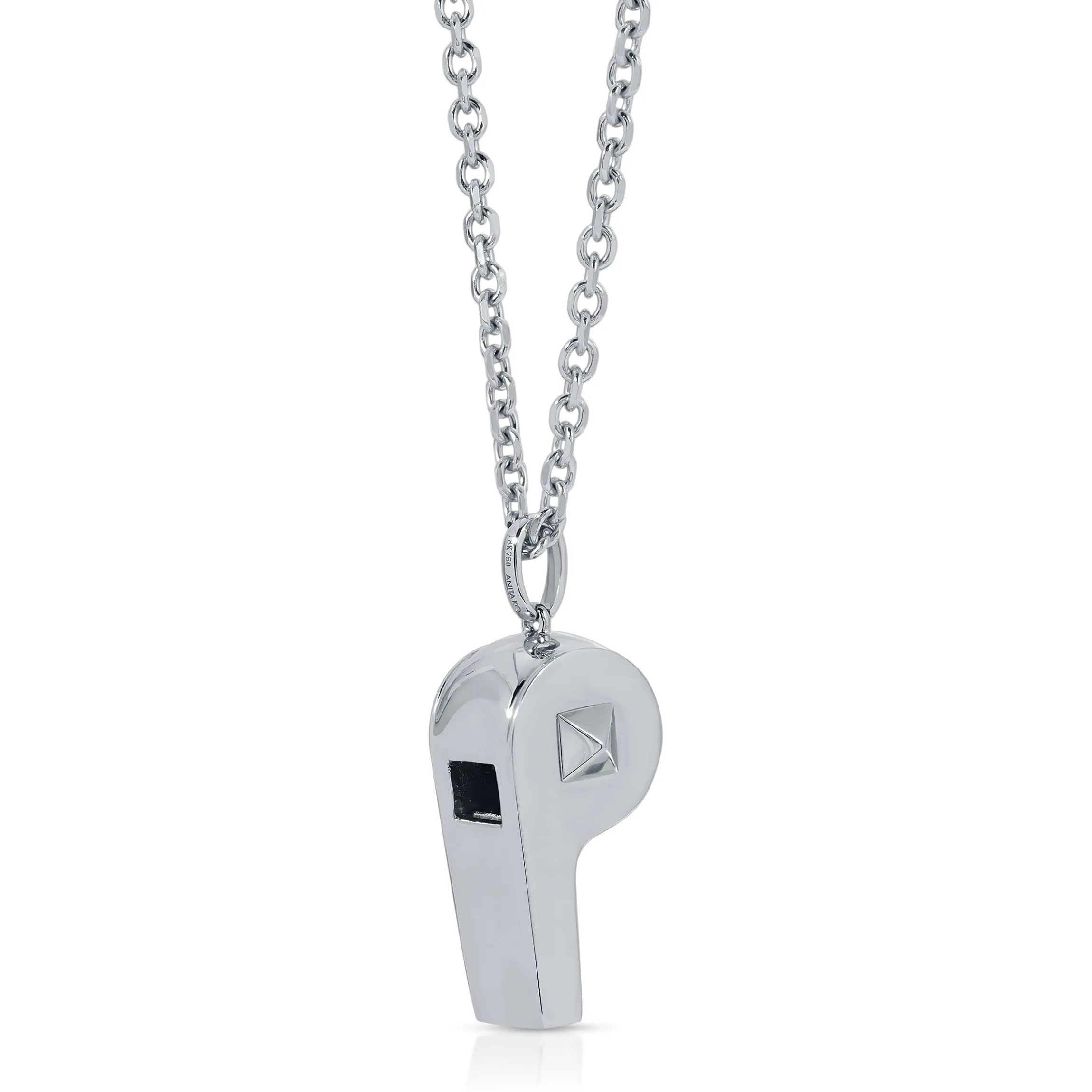 Fashion GOLD SPIKE WHISTLE Pendants