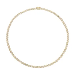Cheap GRADUATED BEZEL MARQUISE DIAMOND CHOKER Chokers