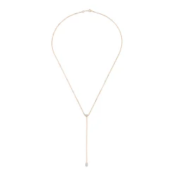 Best Sale HEART AND MARQUISE DIAMOND LARIAT Lariats