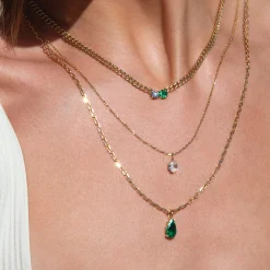 Hot HEXAGON DIAMOND PENDANT One Of A Kind