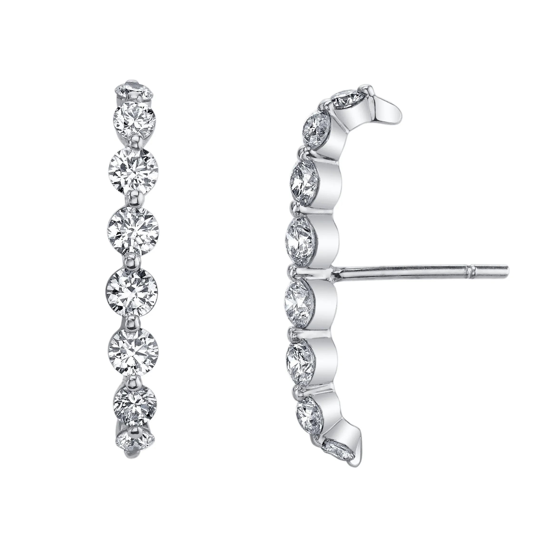 Outlet LARGE DIAMOND FLOATING LOBE CUFF Floating