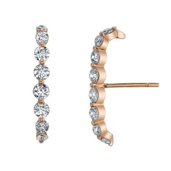 Outlet LARGE DIAMOND FLOATING LOBE CUFF Floating