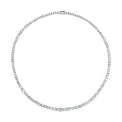 Discount LARGE GRADUATED DIAMOND HEPBURN CHOKER Chokers