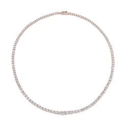 Discount LARGE GRADUATED DIAMOND HEPBURN CHOKER Chokers