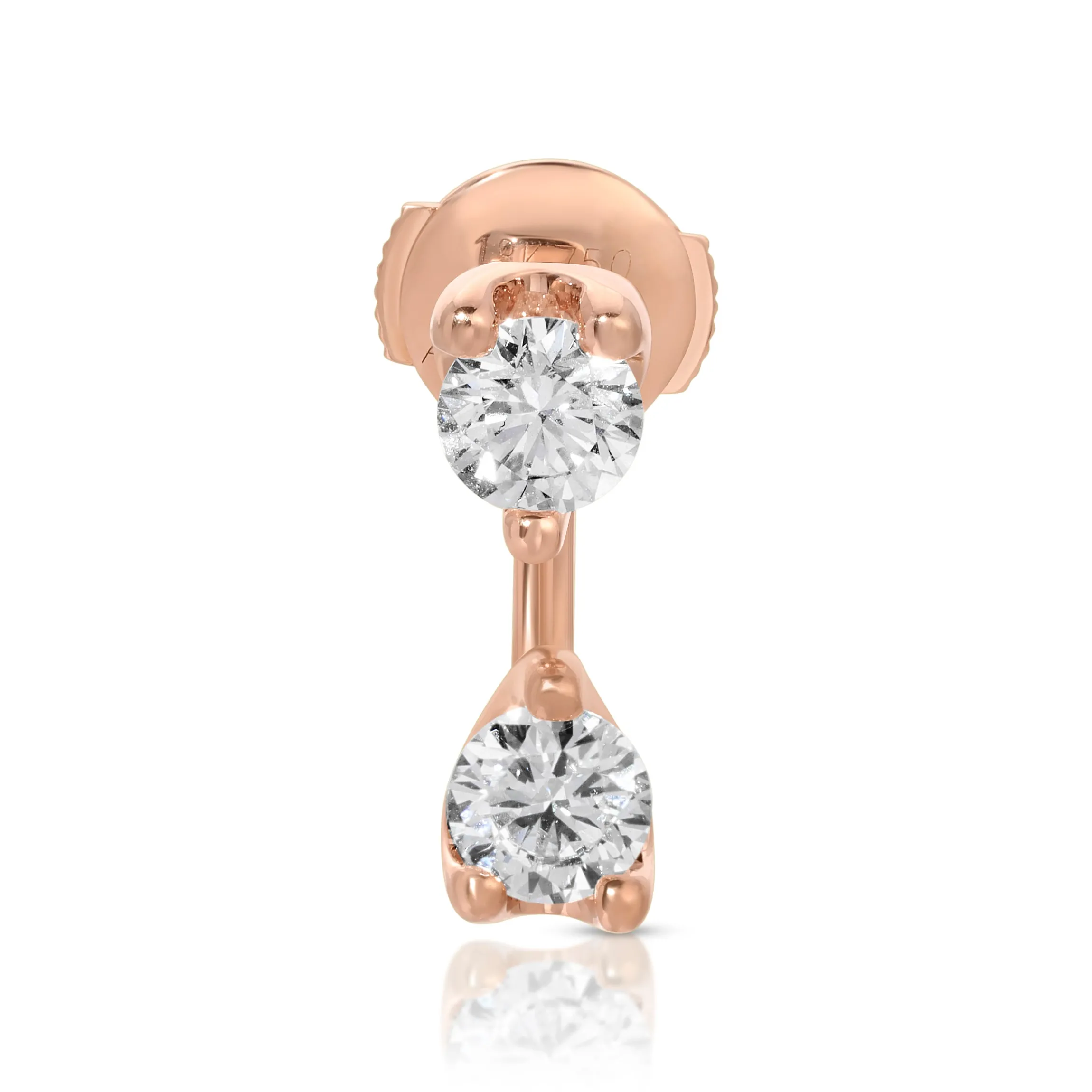 Online LARGE ROUND DIAMOND ORBIT EARRING Orbit