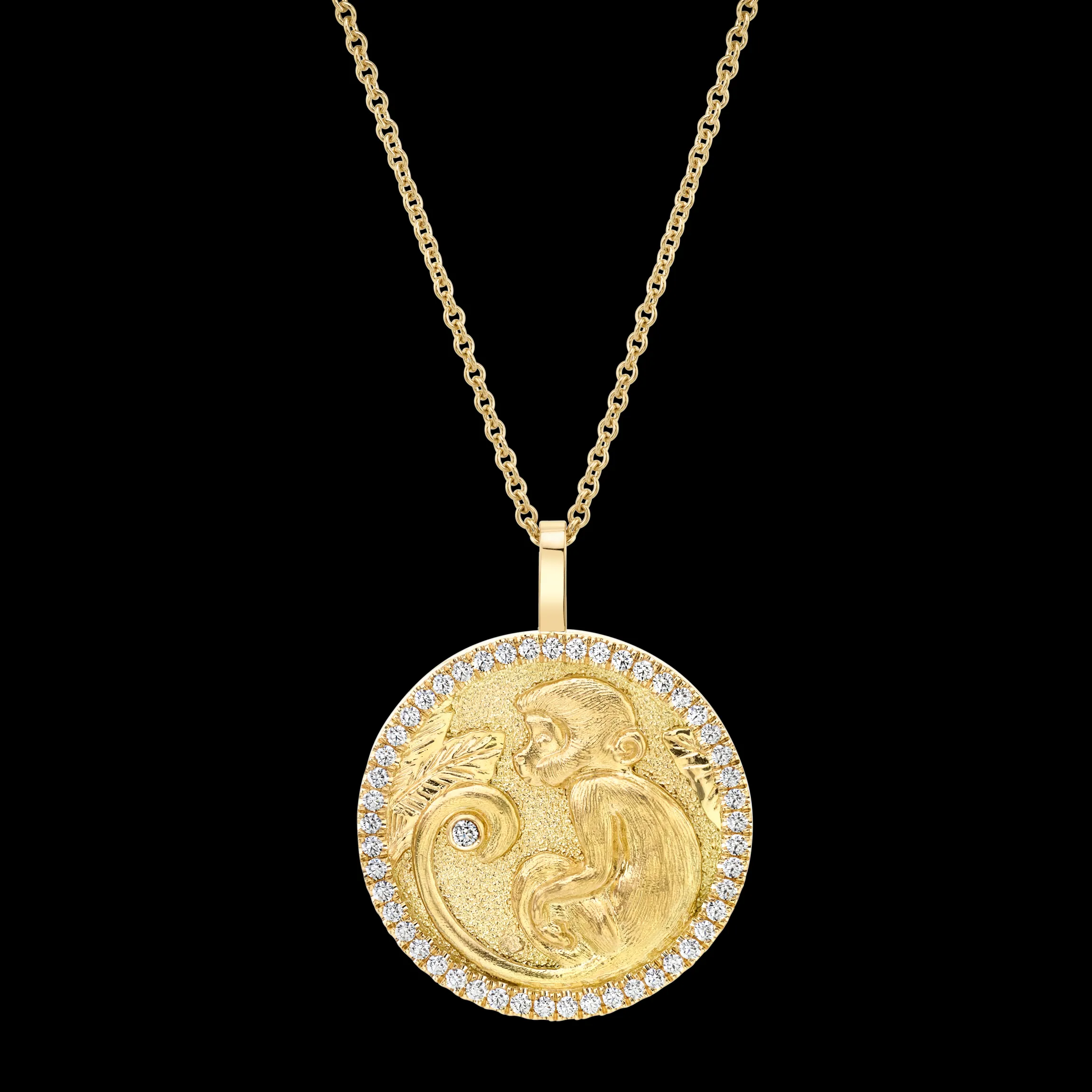 Store LUCKY DIAMOND MONKEY TALISMAN Pendants|Lucky Tailsman