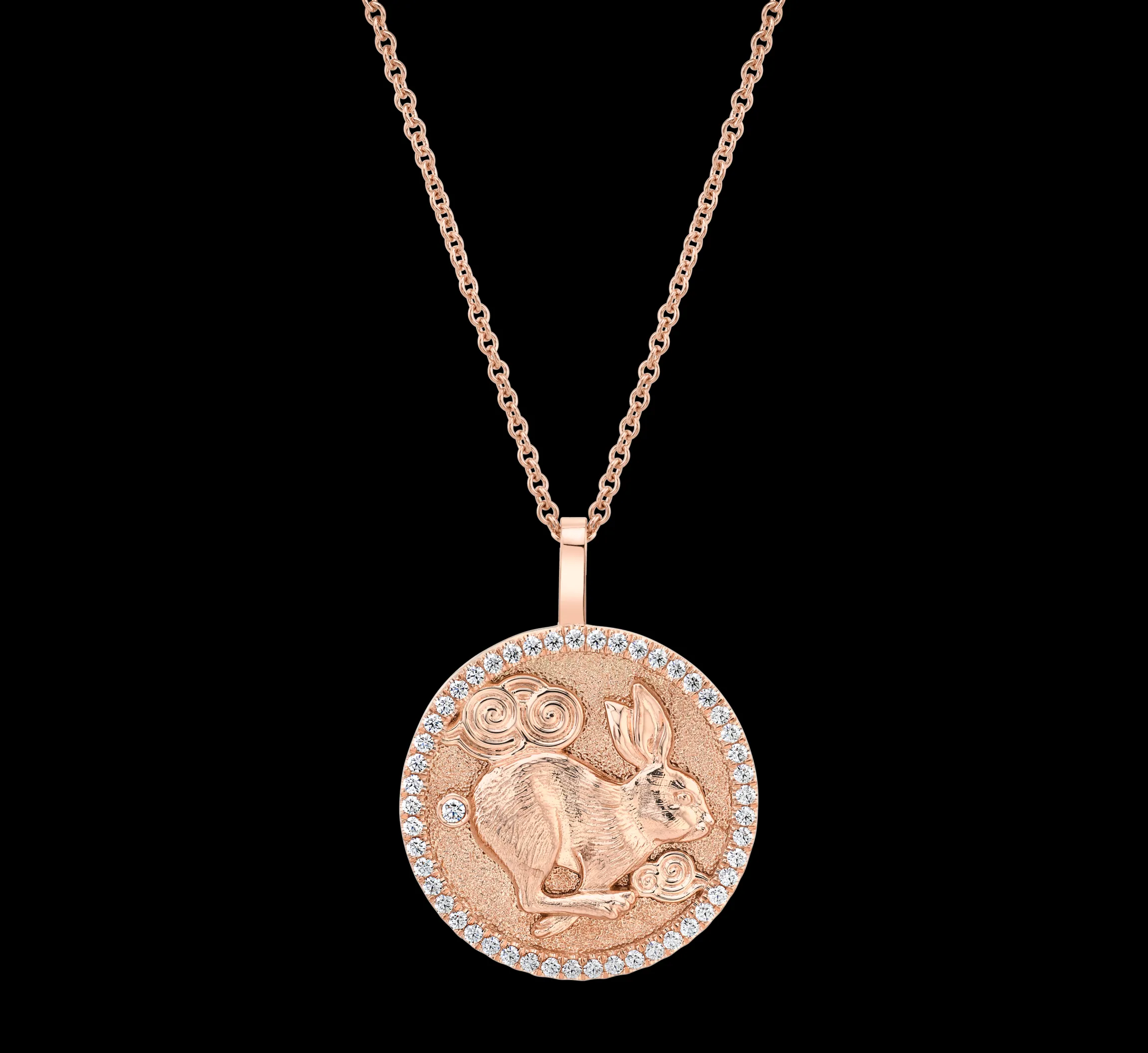 Online LUCKY DIAMOND RABBIT TALISMAN Pendants|Lucky Tailsman
