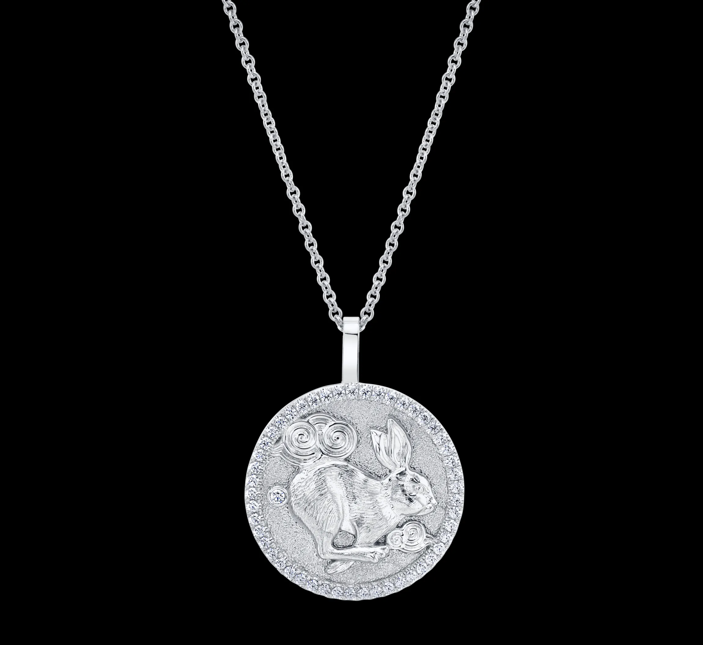 Online LUCKY DIAMOND RABBIT TALISMAN Pendants|Lucky Tailsman