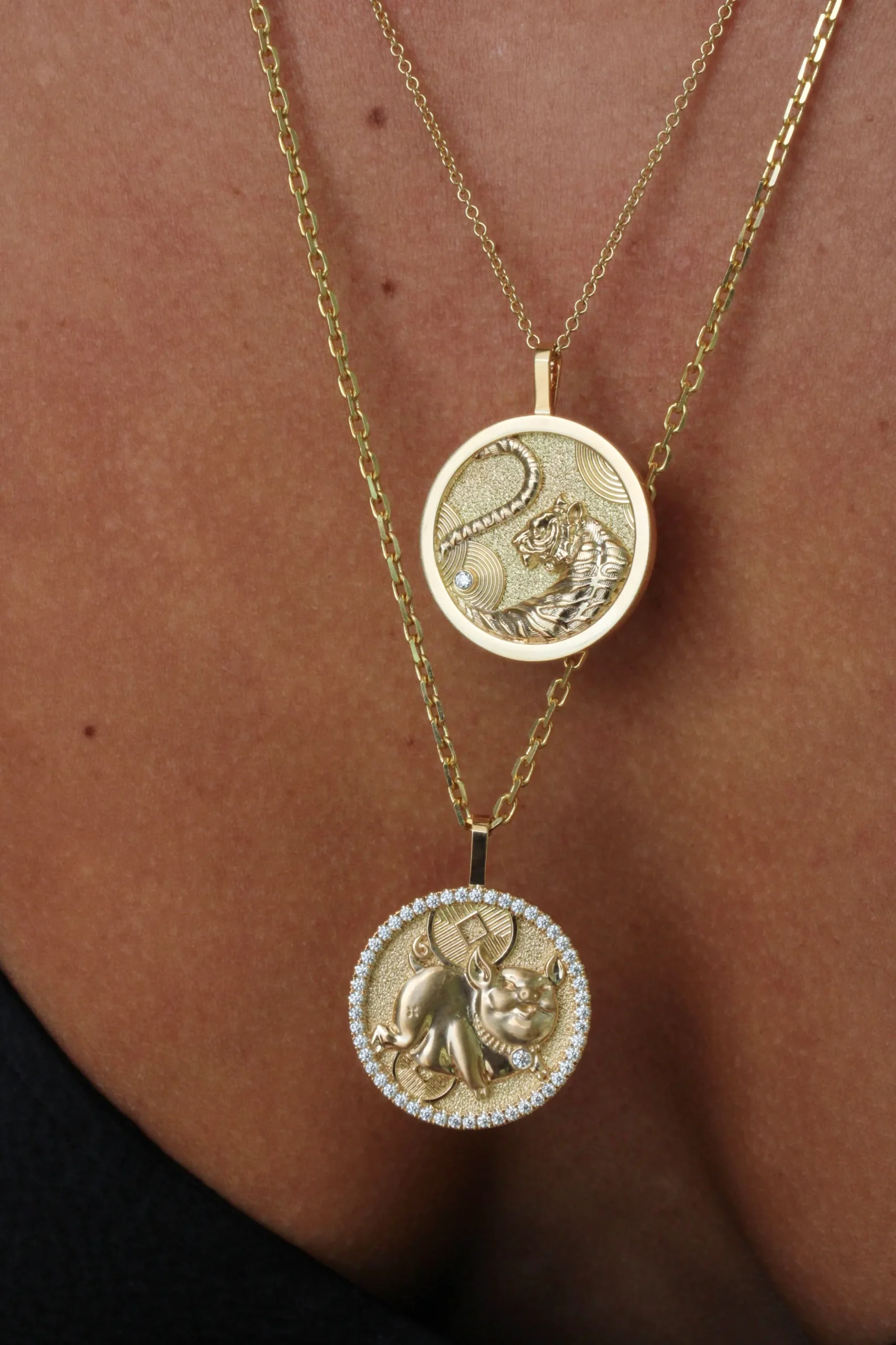 Fashion LUCKY TIGER TALISMAN Pendants|Lucky Tailsman
