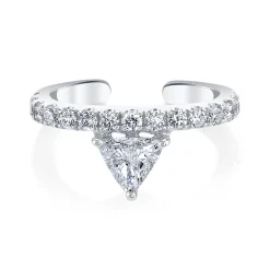 Flash Sale LUXE TRIANGLE DIAMOND EAR CUFF Ear Cuffs